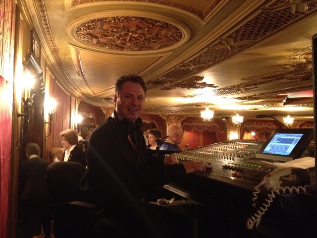 Ohio Theatre with the symphony and Johnny Mathis